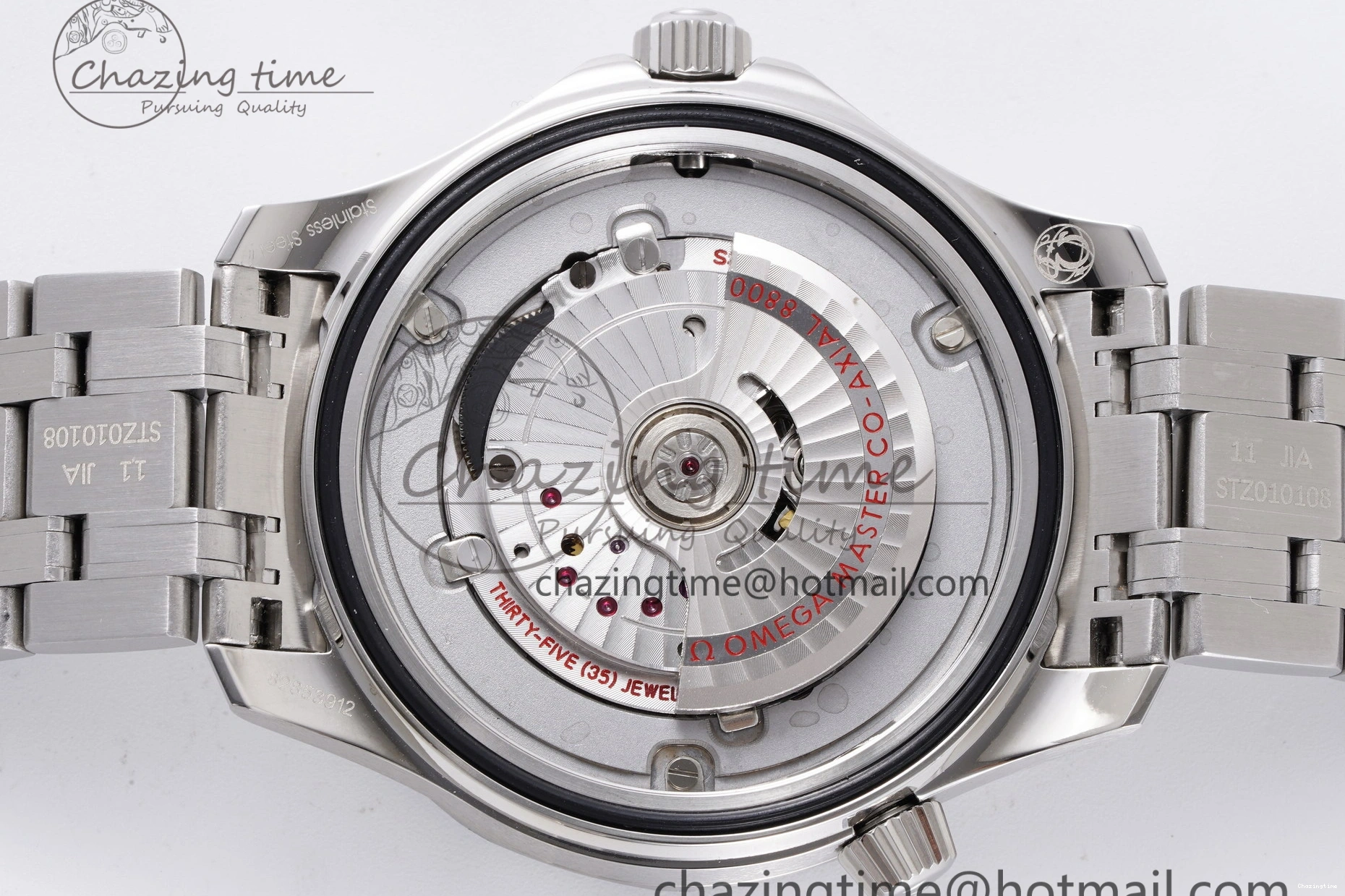 0322 Seamaster Diver 300M ZF 1:1 Best Edition Green Ceramic Green Dial on SS Bracelet A BestValue 7825